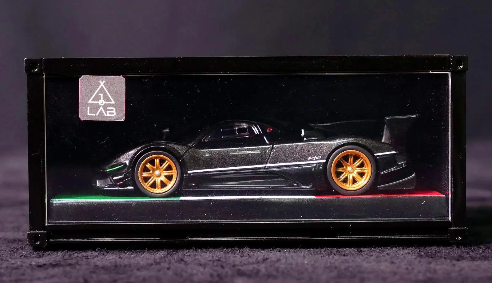 Tarmac Works 1:64 Scale Taiwan Exclusive Pagani Zonda RevoluciónGrigio Knockhill - Image 3
