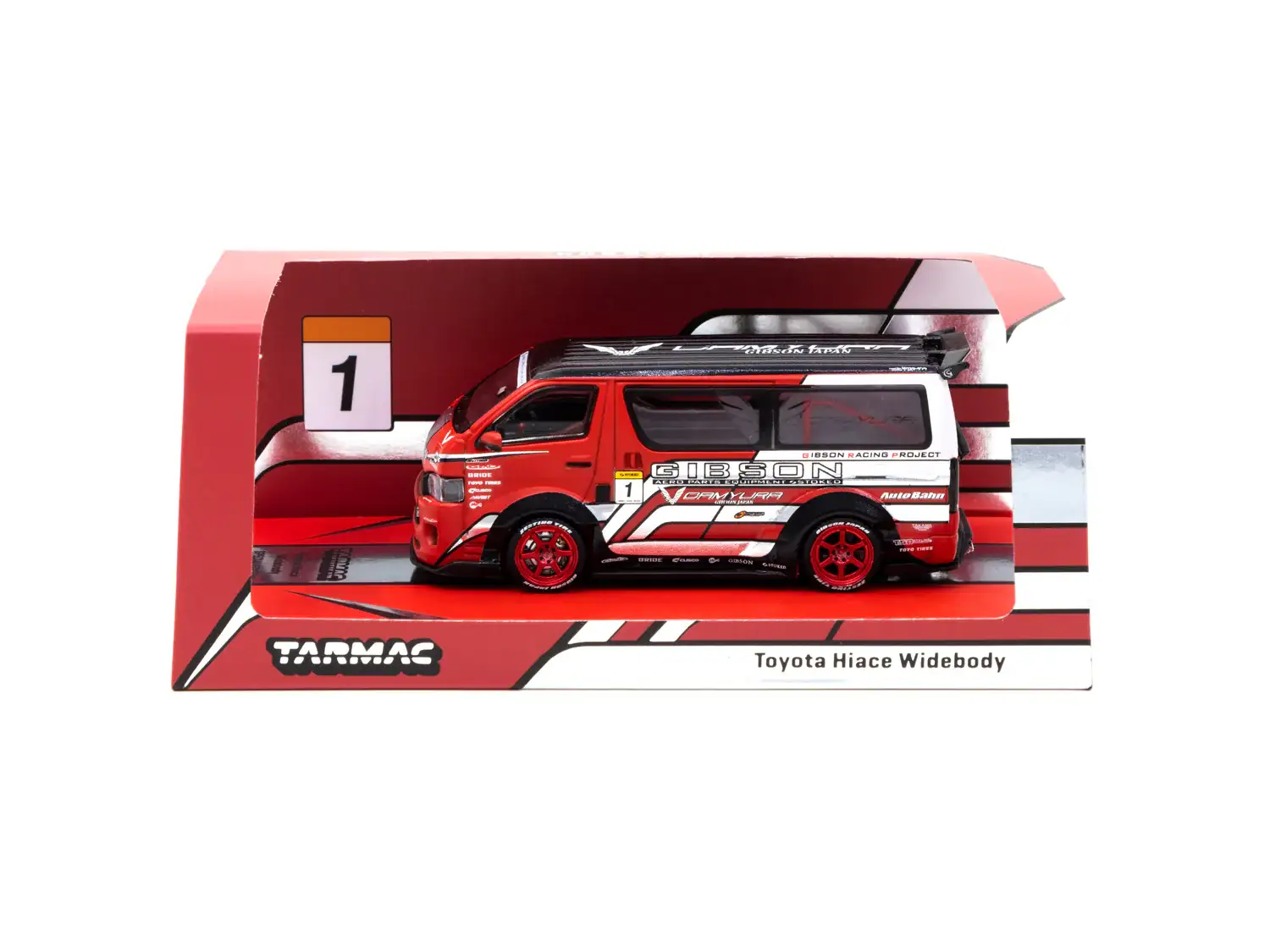 Tarmac Works Toy Car Salon 2021 Exclusive 1:64 Toyota Hiace Widebody - Image 3