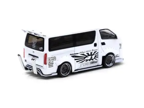 Tarmac Works 1:64 Toyota Hiace Widebody
White - Image 3