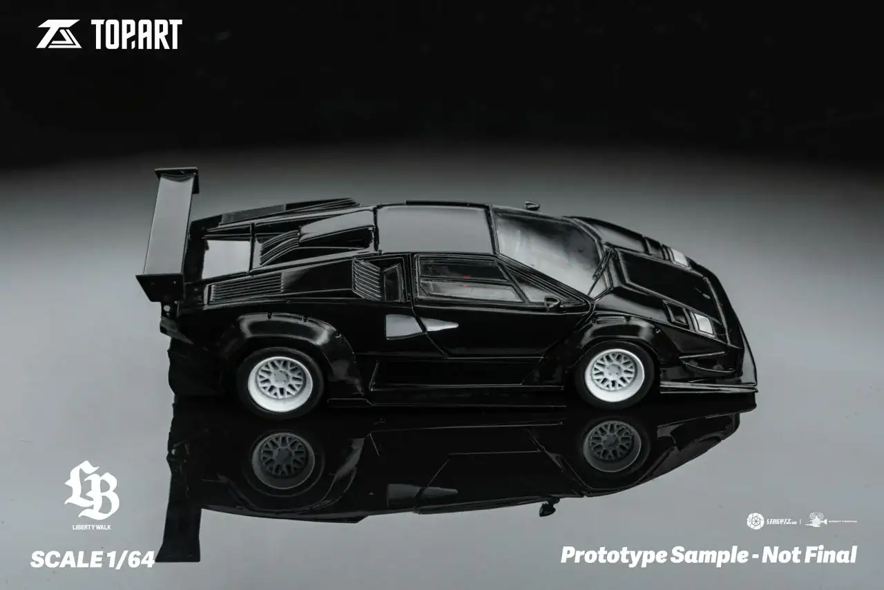 TMCS25 X Top.Art LBWK Lamborghini Countach - Black - Image 4