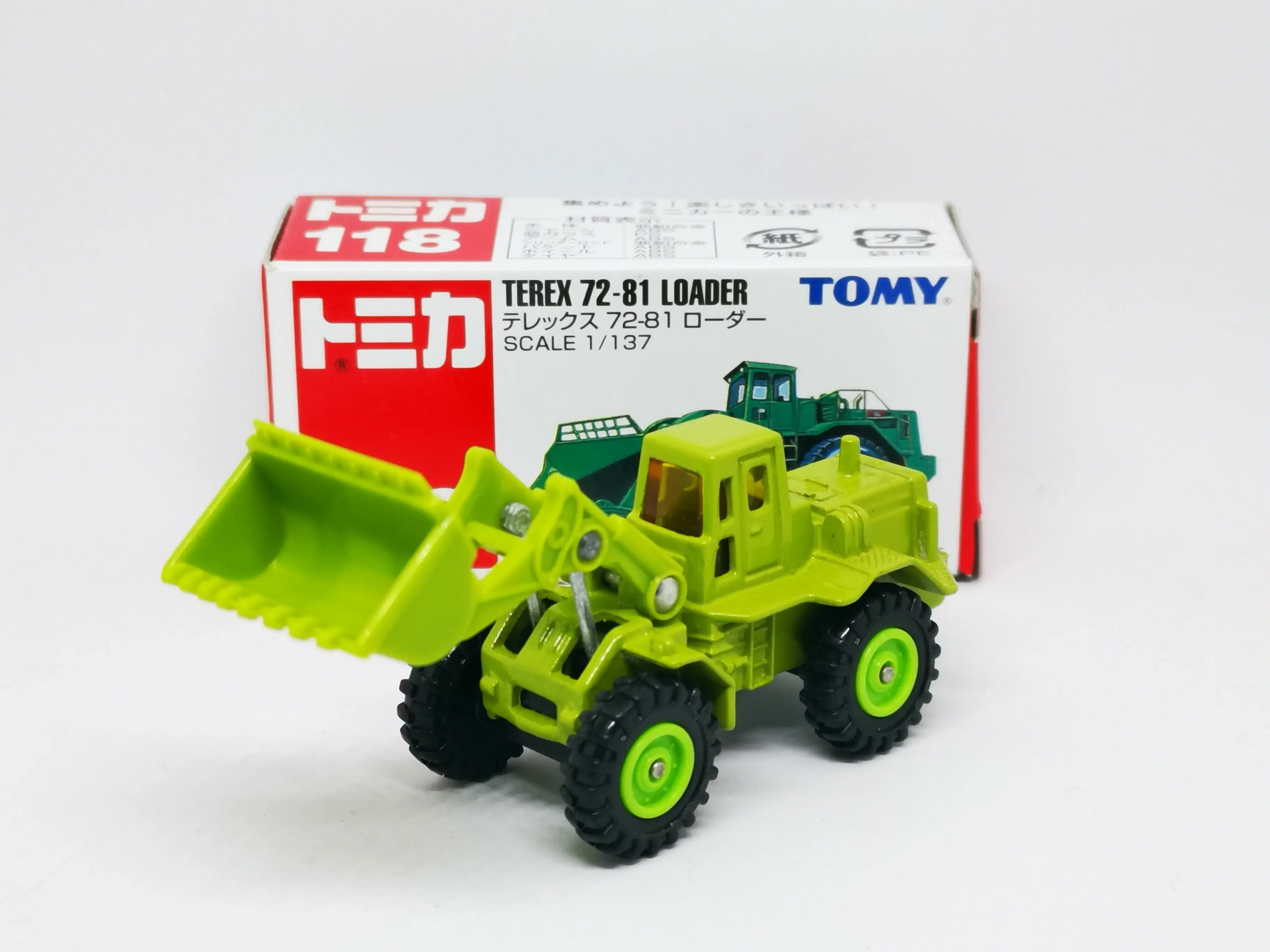 Tomica #118 Terex 72-81 Loader
