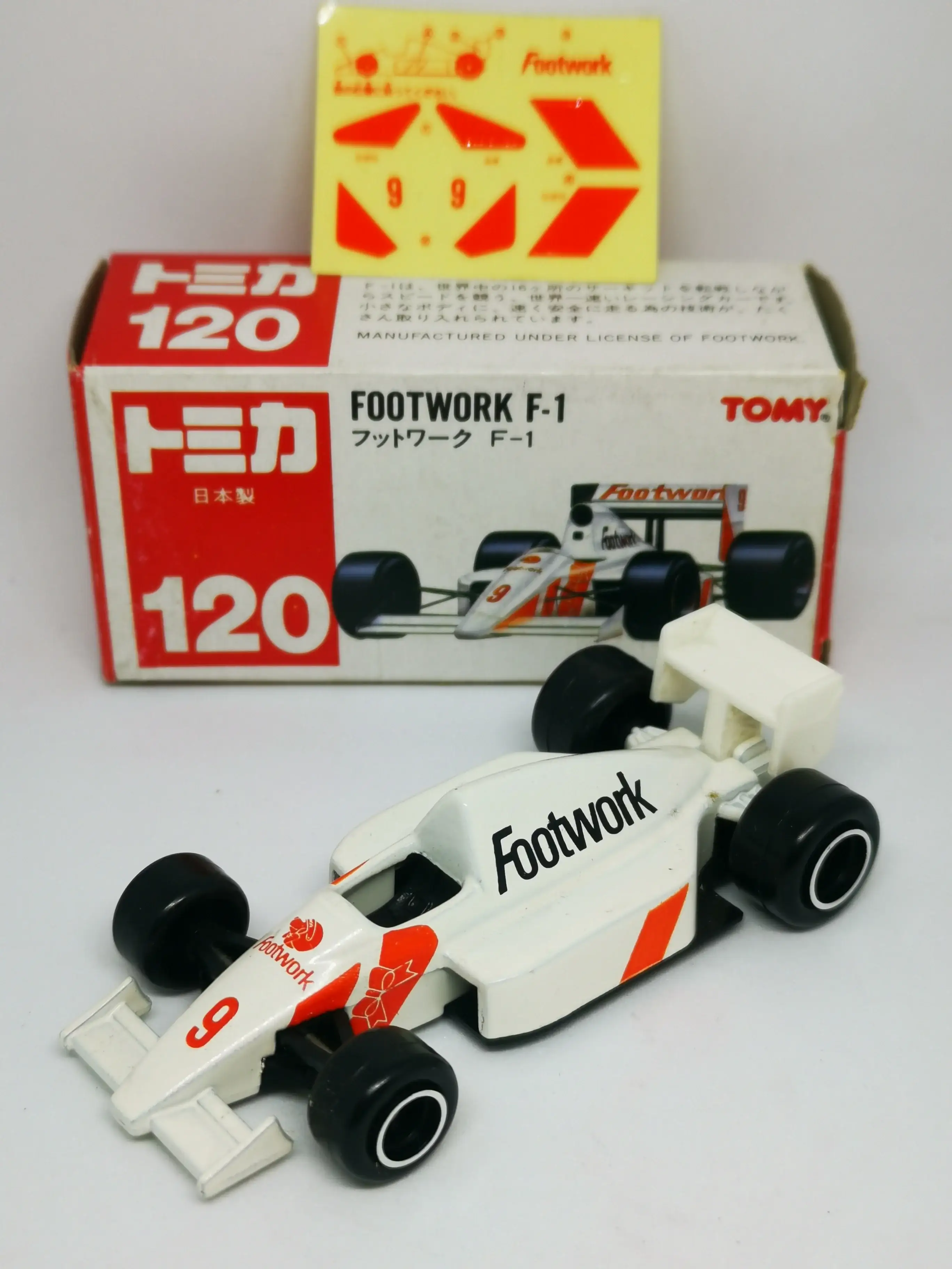 Tomica #120 Footwork F1 Made in Japan - Image 2