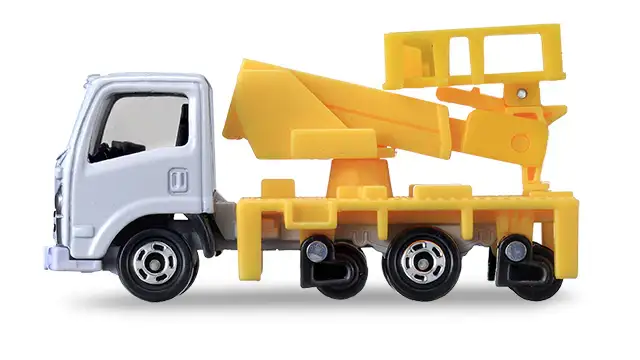 Tomica #17 Isuzu Elf Railway Track Vehicle - Image 2