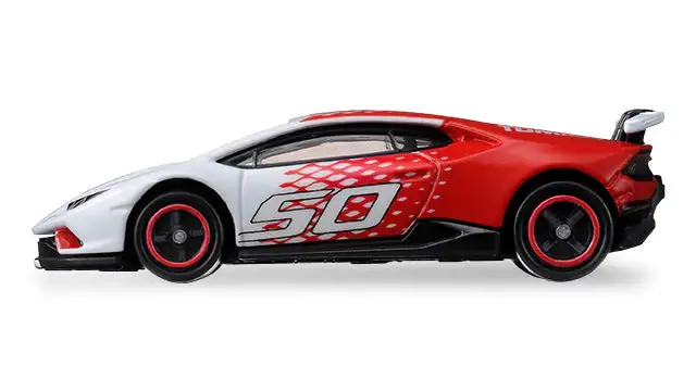 Tomica 50th Anniversary Lamborghini Huracan Performante Designed by Automobili Lamborghini - Image 3
