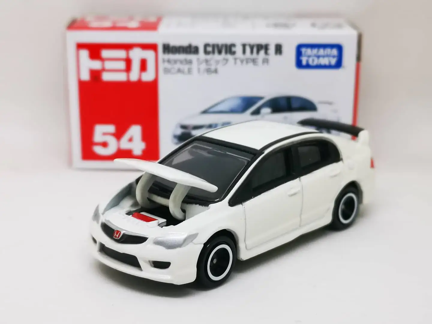 Tomica #54 Honda Civic FD2 Type R 1/64 SCALE - Image 3
