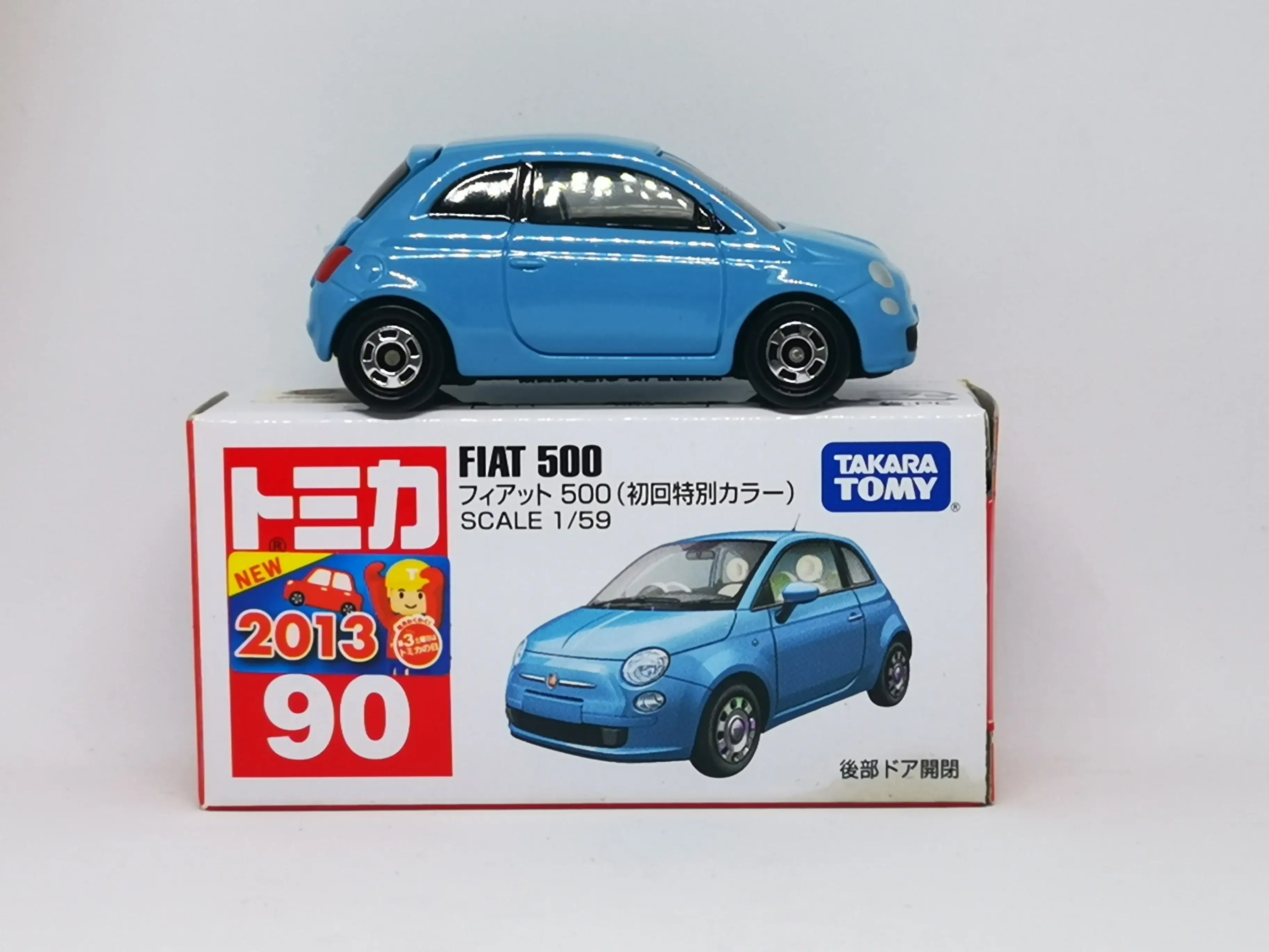 Tomica #90 FIAT 500 1st Edition - Image 3