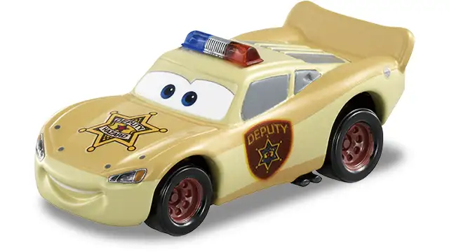 Tomica Disney C-30 Lightning McQueen (Sheriff type)