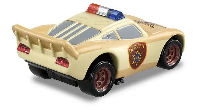 Tomica Disney C-30 Lightning McQueen (Sheriff type) - Image 2