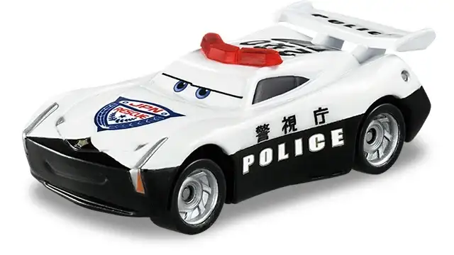 Tomica Disney Cars C-20 Jackson Storm (Police Car Type) - Image 2