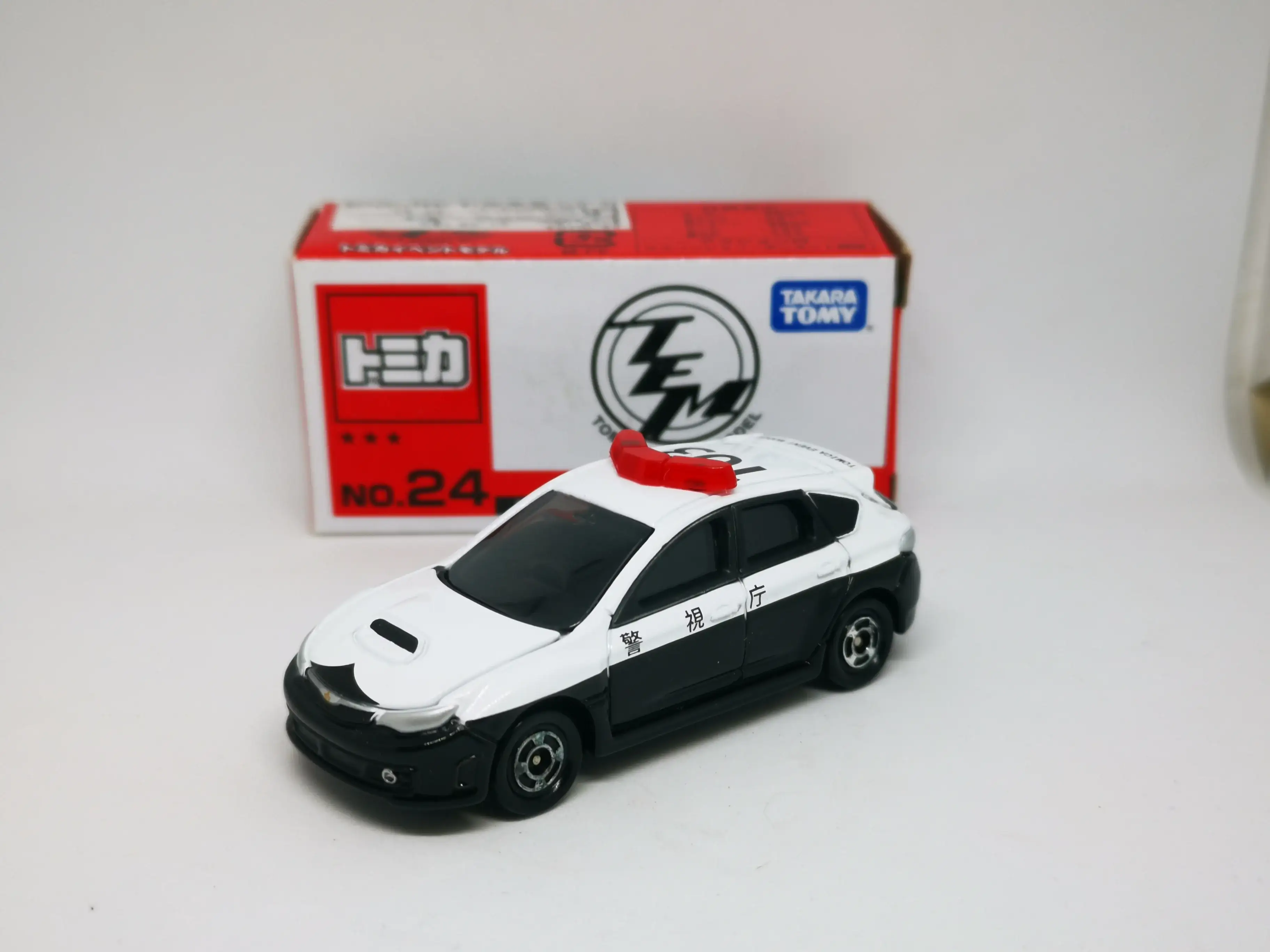 Tomica Event Model #24 Subaru WRX Sti Patrol Car