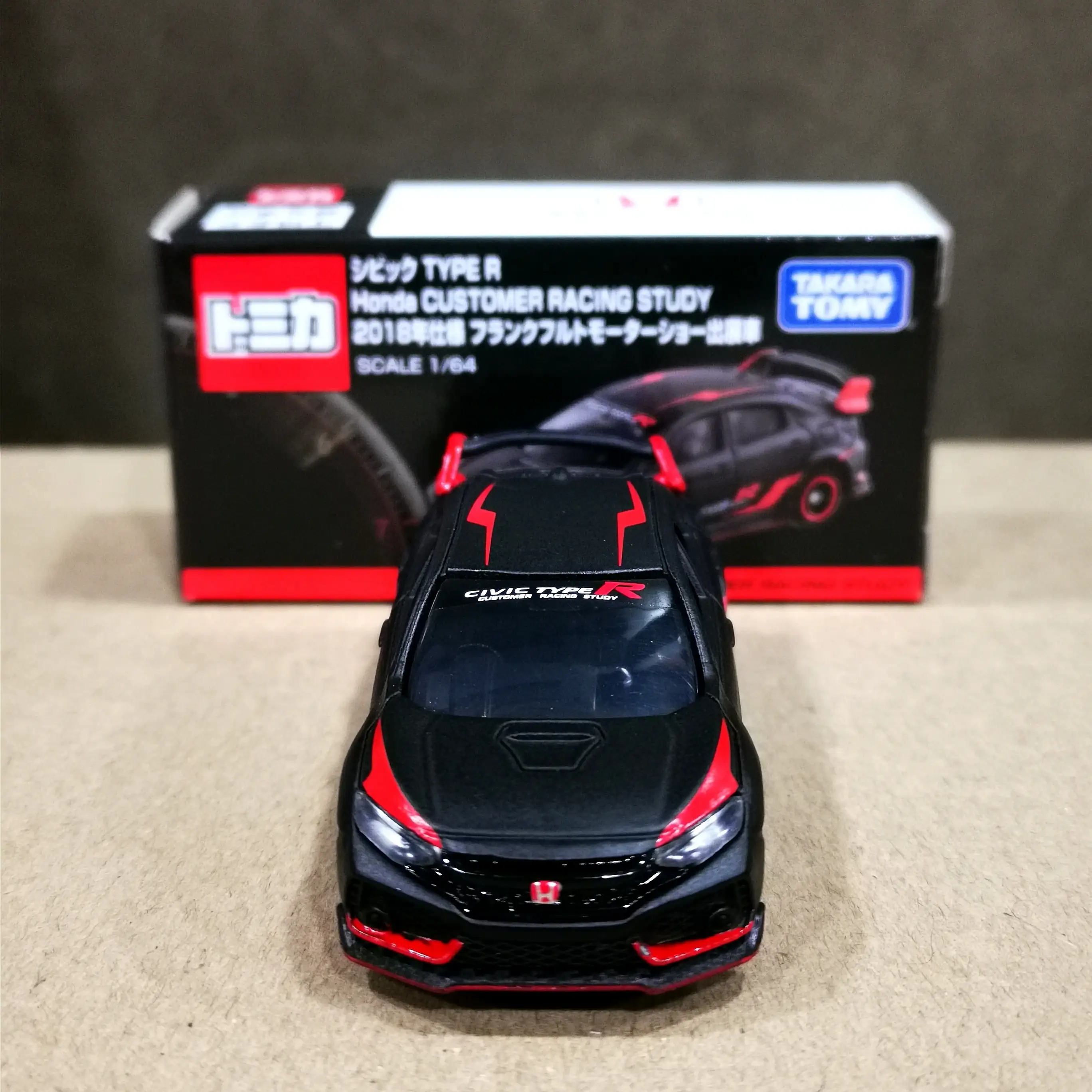 Tomica Exclusive Honda Civic FK8 Customer Racing Study 1:64 scale - Image 4