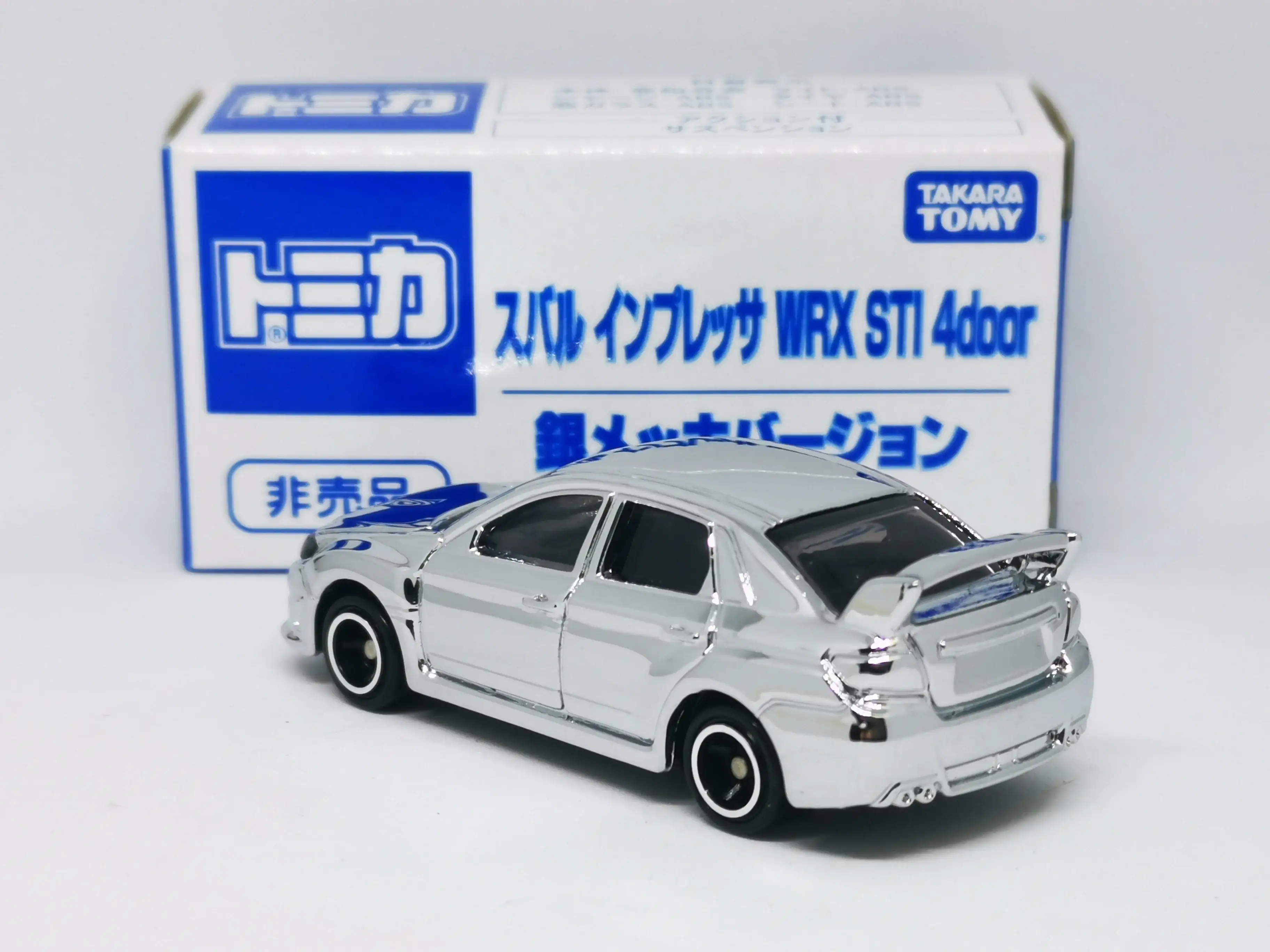 Tomica Expo Exclusive Subaru WRX Sti 4 Door Chrome - Image 2