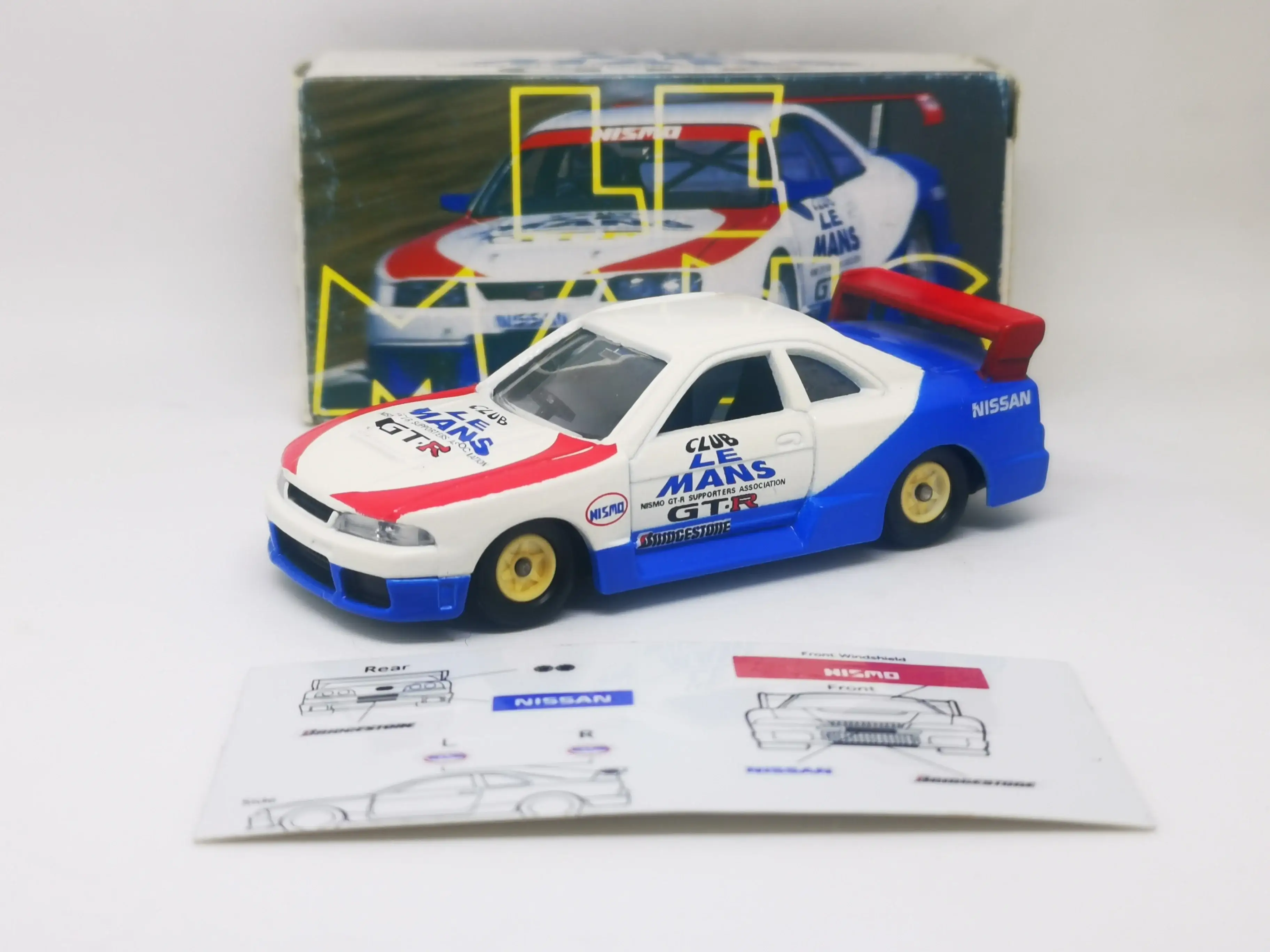 Tomica iiado Exclusive Club Le Mans 24Hr Nissan Skyline GT-R R33 Made in Japan