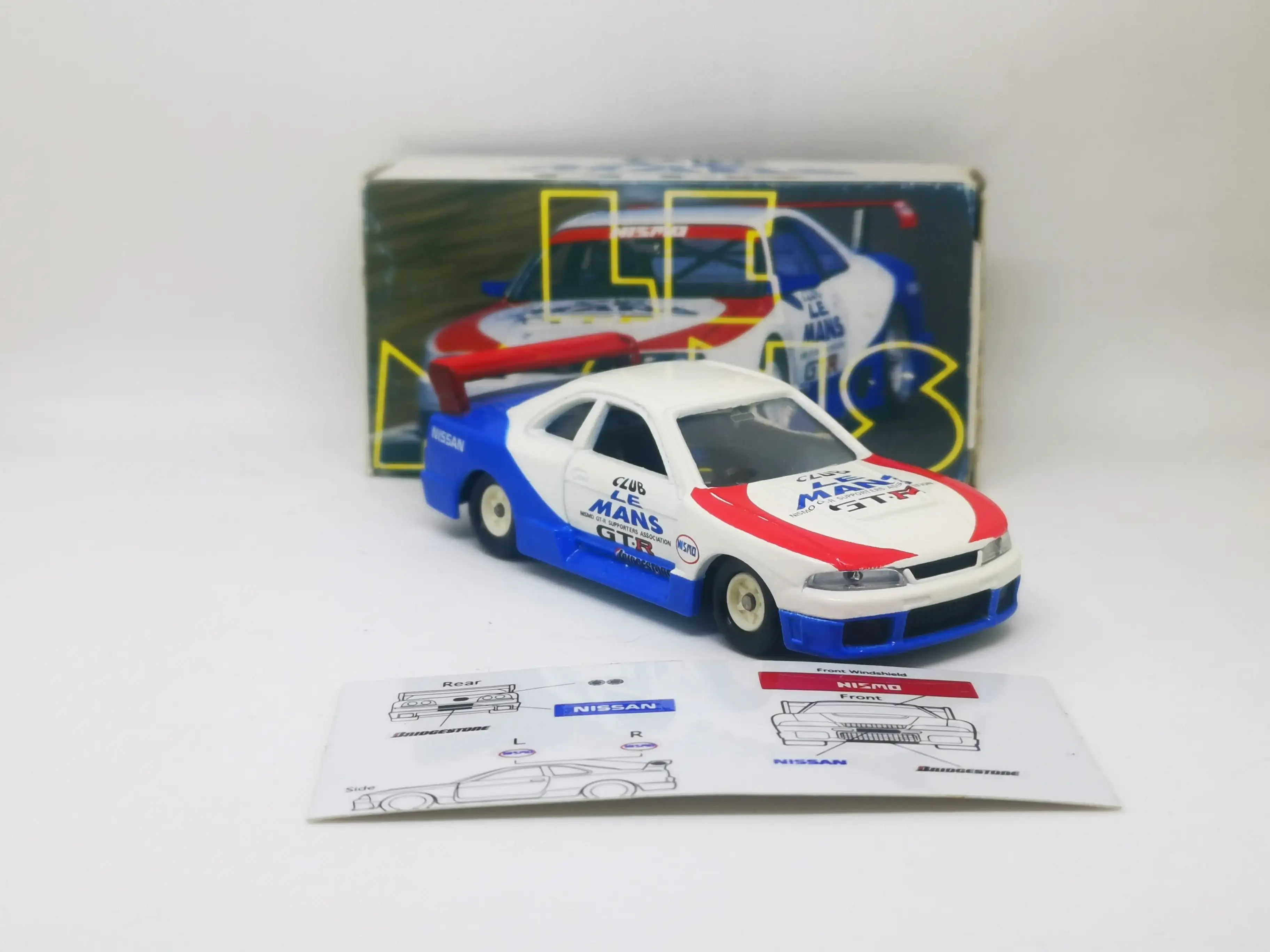 Tomica iiado Exclusive Club Le Mans 24Hr Nissan Skyline GT-R R33 Made in Japan - Image 2
