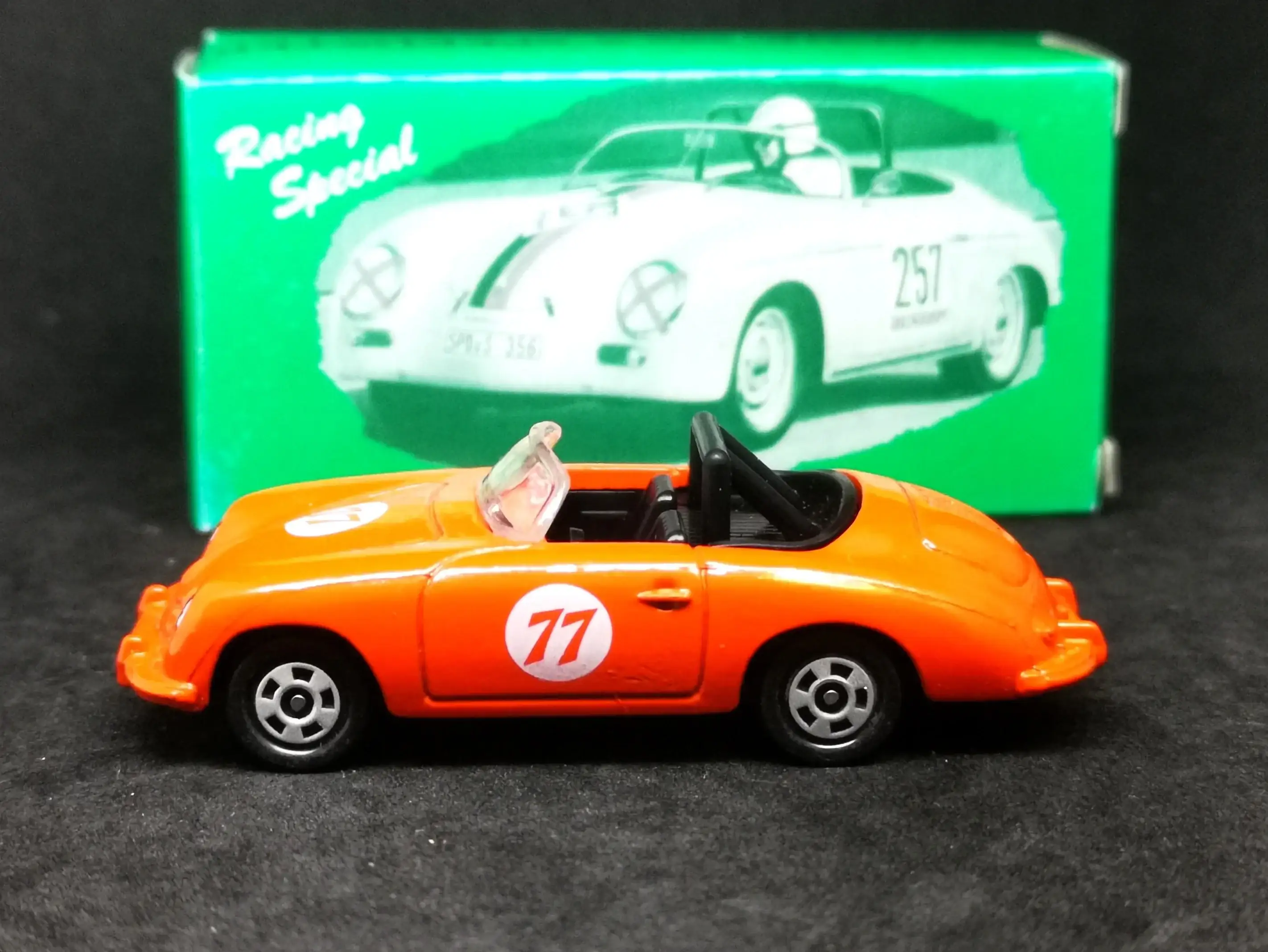 Tomica Ikeda Mini Car Exclusive Porsche 356 A Speedster - Image 3