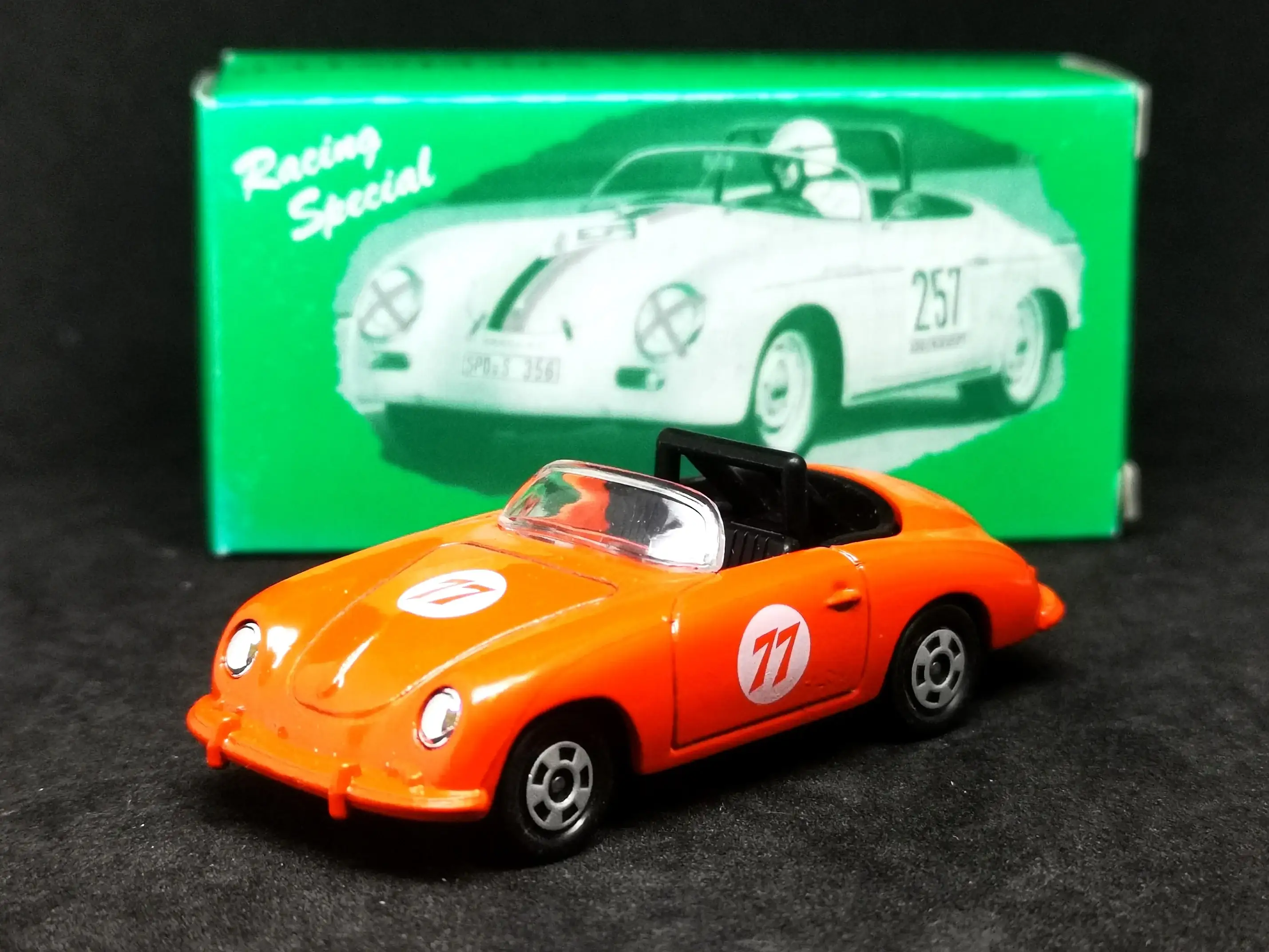 Tomica Ikeda Mini Car Exclusive Porsche 356 A Speedster - Image 4