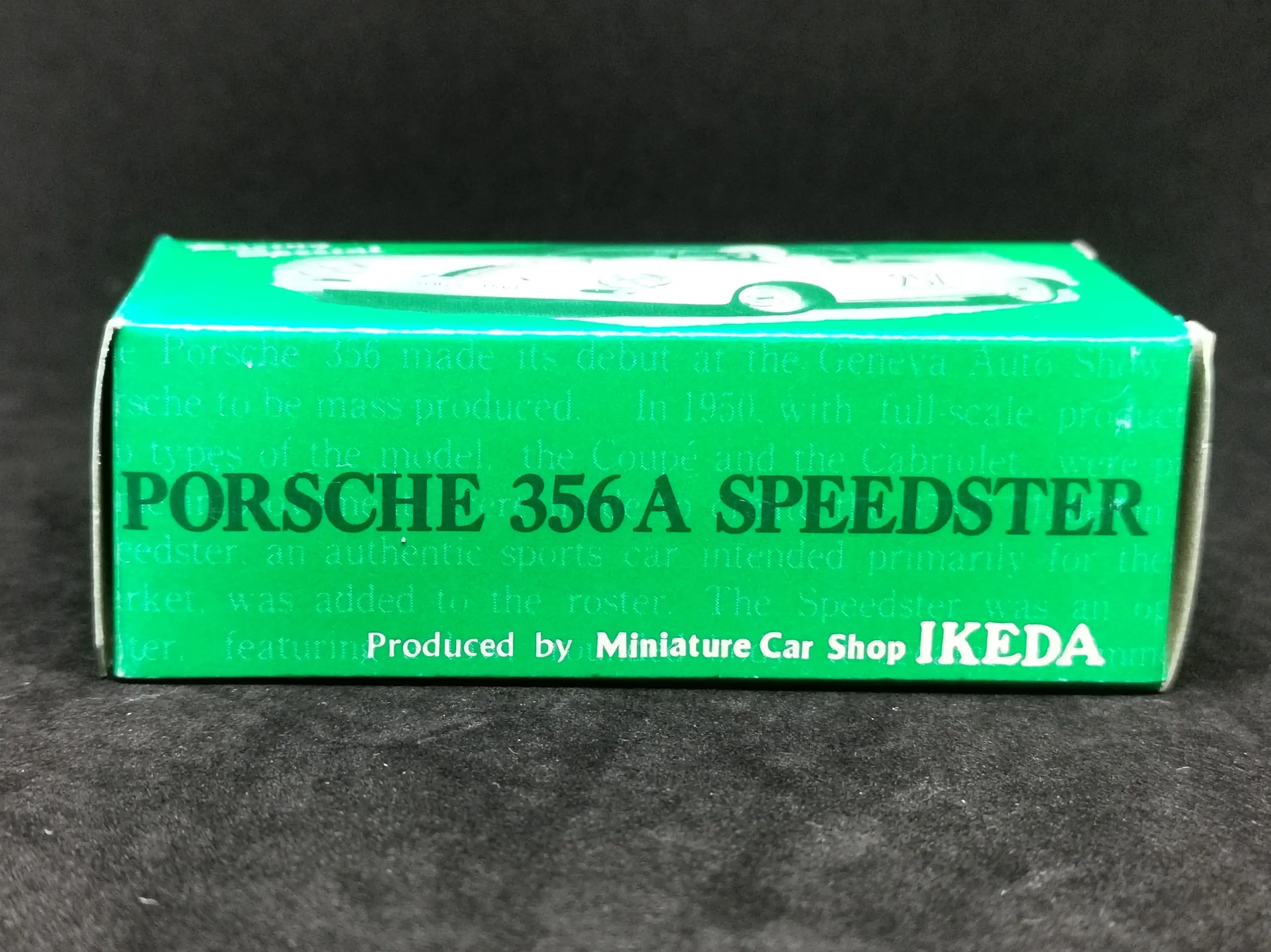 Tomica Ikeda Mini Car Exclusive Porsche 356 A Speedster - Image 6