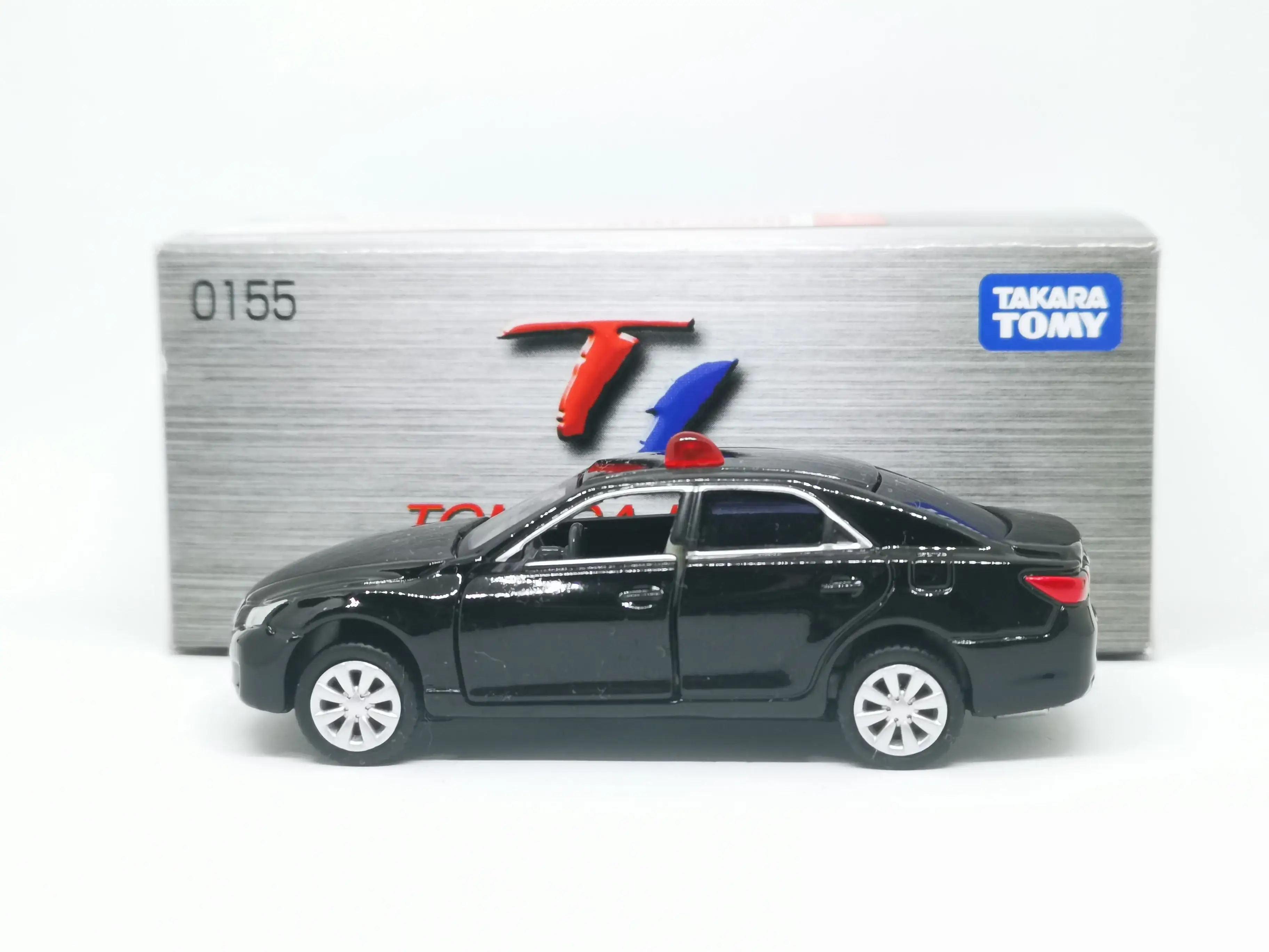 Tomica Limited No.155 Toyota Mark X unmarked Police Car - Image 3