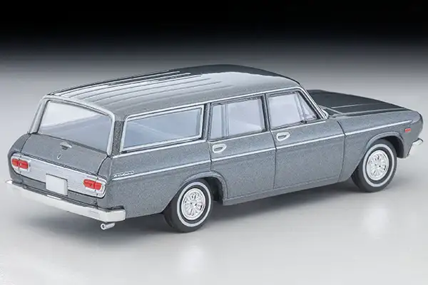 Tomica Limited Vintage LV-206b Toyopet Crown Custom (Gray) 1967 model - Image 2