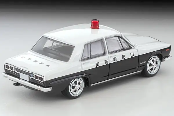 Tomica Limited Vintage LV-214a Nissan Skyline 2000GT Patrol Car (Yamagata Prefectural Police) 1971 model - Image 2