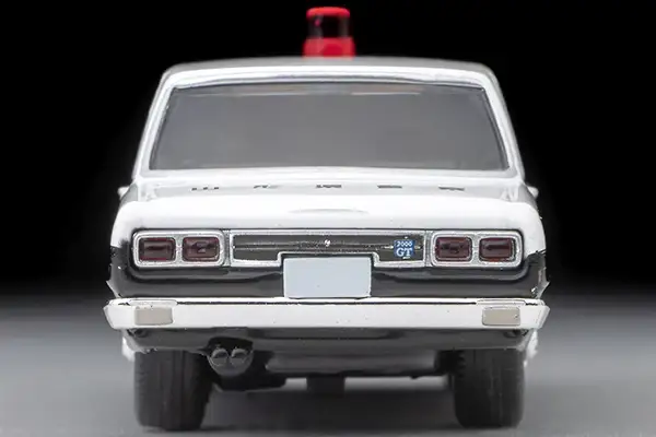 Tomica Limited Vintage LV-214a Nissan Skyline 2000GT Patrol Car (Yamagata Prefectural Police) 1971 model - Image 3