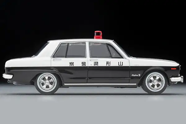 Tomica Limited Vintage LV-214a Nissan Skyline 2000GT Patrol Car (Yamagata Prefectural Police) 1971 model - Image 5