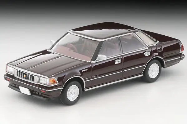 Tomica Limited Vintage LV-N175c Toyota Crown Hardtop Supercharged Royal Saloon (Wine) 1985 model