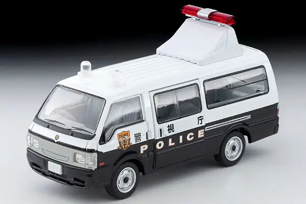 Tomica Limited Vintage LV-N309a Mazda Bongo Brony Van Guidance Sign Vehicle (Metropolitan Police Department)