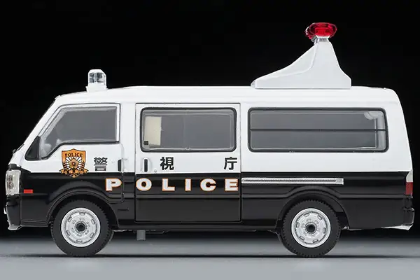 Tomica Limited Vintage LV-N309a Mazda Bongo Brony Van Guidance Sign Vehicle (Metropolitan Police Department) - Image 3