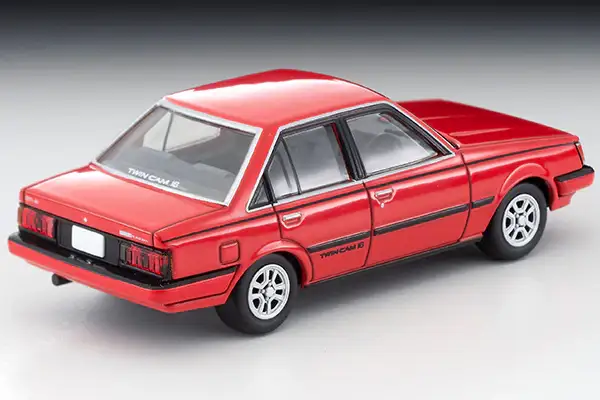 Tomica Limited Vintage LV-N59c Toyota Carina 1600GT-R 84 (red) - Image 2