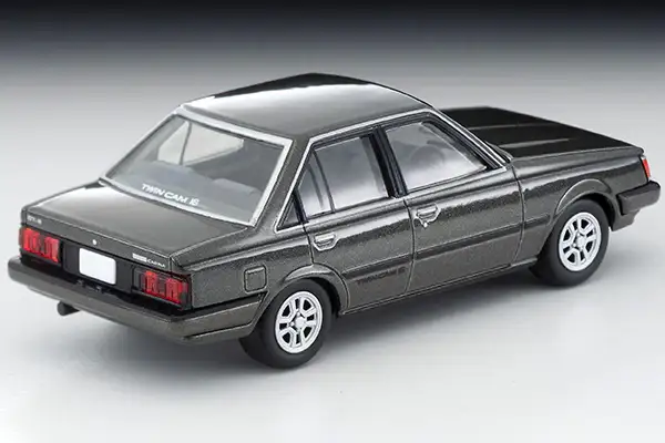 Tomica Limited Vintage LV-N59d Toyota Carina 1600GT-R 84 (Gray) - Image 2