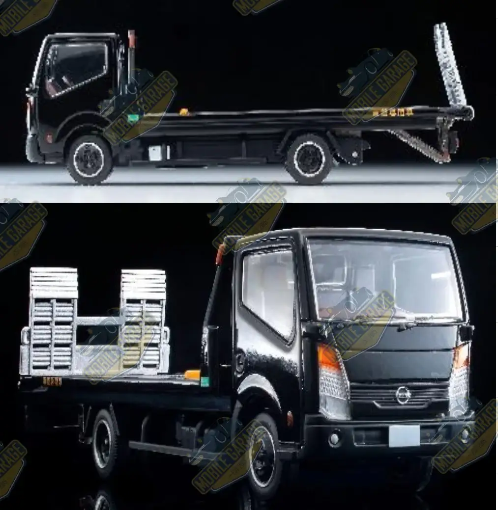 Tomica Limited Vintage Neo Hong Kong Exclusive Nissan Atlas F24 Safety Loader (Black)