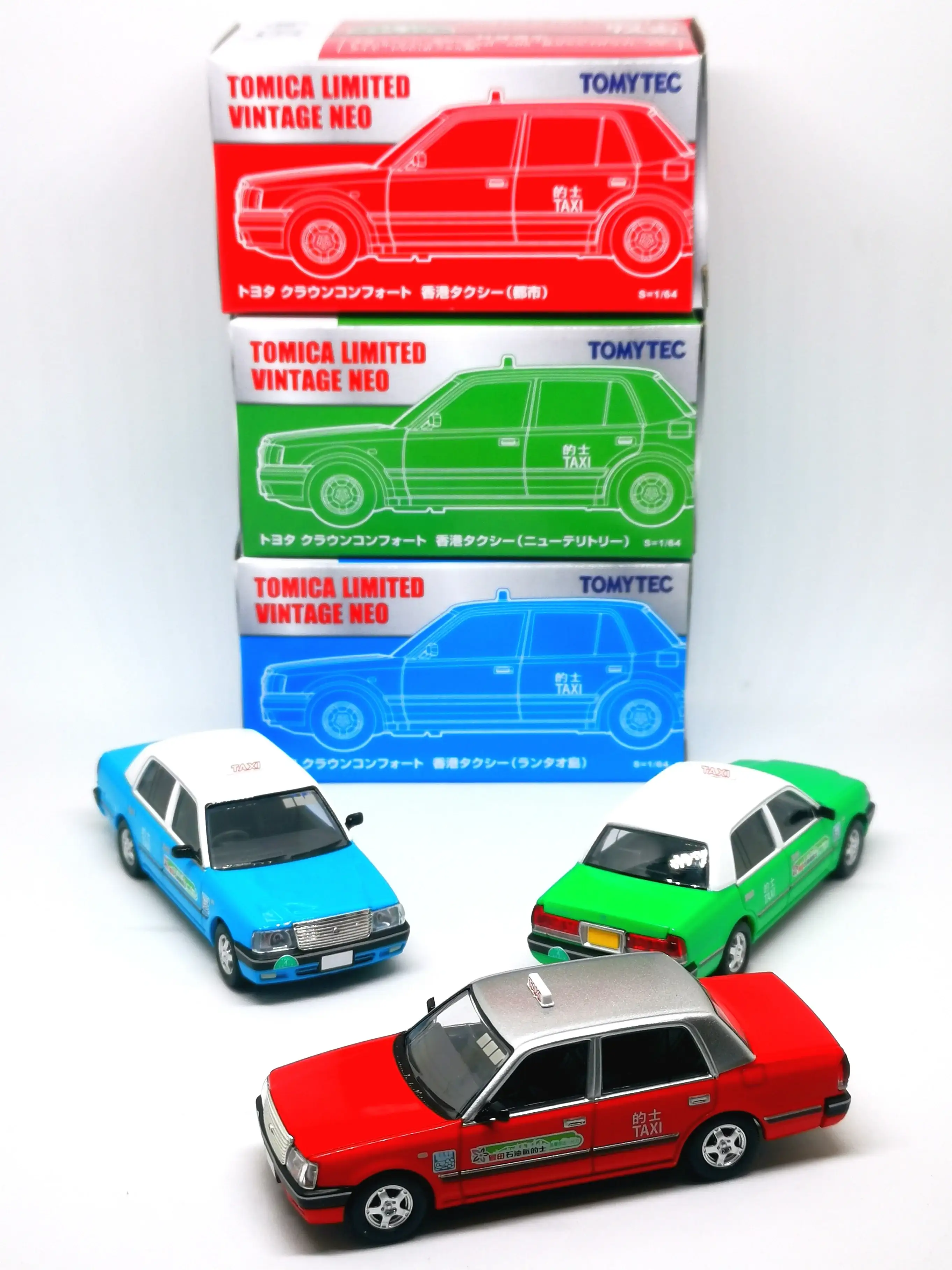 Tomica Limited Vintage Neo Hong Kong Exclusive Toyota Crown Comfort Hong Kong Taxi