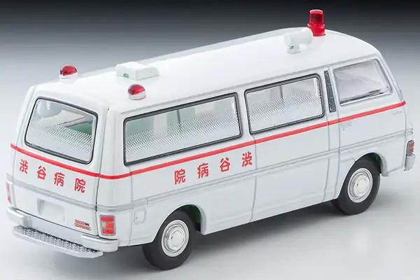 Tomica Limited Vintage Neo LV-N Big City 01 Nissan Caravan Ambulance (Shibuya Hospital) Big City PARTIII Episode 7 "Escape Runway" - Image 3