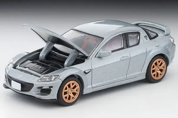 Tomica Limited Vintage Neo LV-N Japanese Car Era Vol.18 Mazda RX-8 Spirit R (Silver) 2012 - Image 3