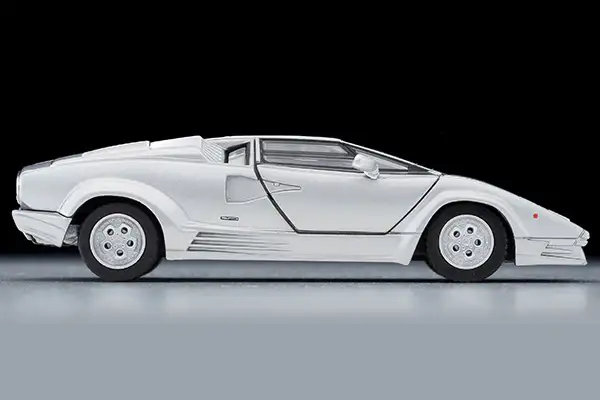 Tomica Limited Vintage Neo LV-N Lamborghini Countach 25th Anniversary (Silver) - Image 3