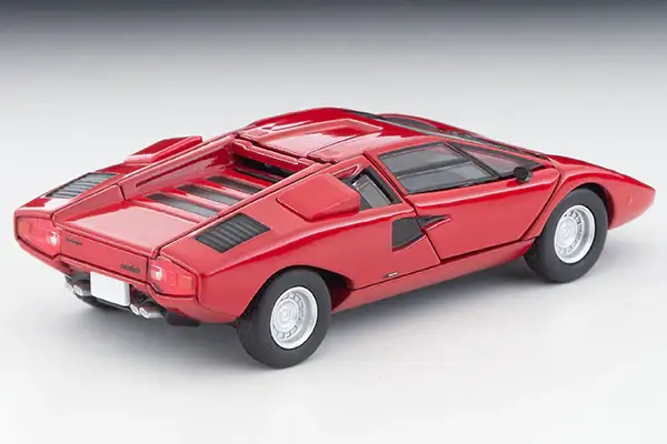 Tomica Limited Vintage Neo LV-N Lamborghini Countach LP400 (red) - Image 2