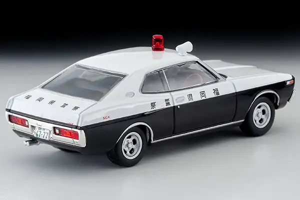 Tomica Limited Vintage Neo LV-N Seibu Keisatsu Vol.24 Nissan Laurel HT Patrol Car - Image 3