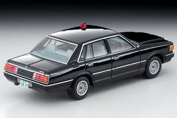 Tomica Limited Vintage Neo LV-N Western Police 26 Nissan Cedric 200E GL masked police car - Image 2