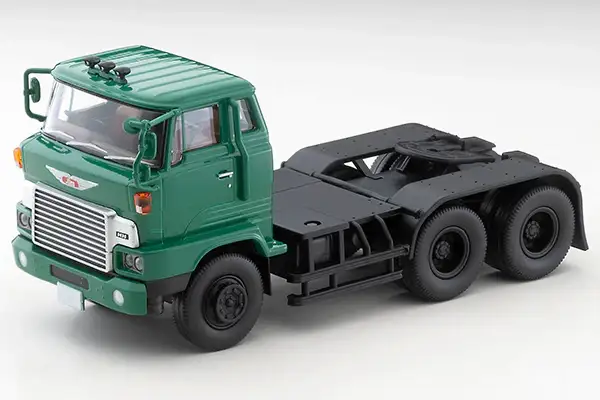 Tomica Limited Vintage Neo LV-N173b Hino HH341 Heavy Equipment Transport Trailer (Green) - Image 3