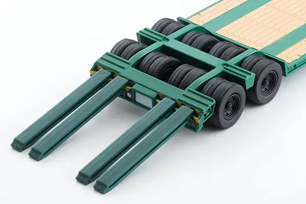Tomica Limited Vintage Neo LV-N173b Hino HH341 Heavy Equipment Transport Trailer (Green) - Image 6