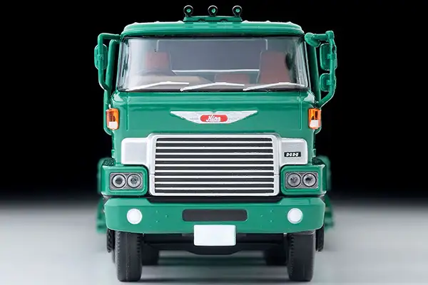Tomica Limited Vintage Neo LV-N173b Hino HH341 Heavy Equipment Transport Trailer (Green) - Image 7