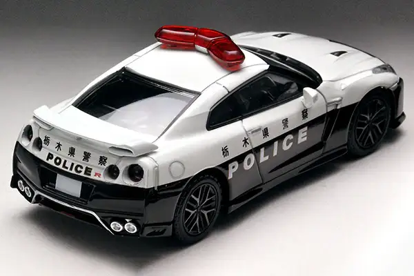 Tomica Limited Vintage Neo LV-N184a NISSAN GT-R Patrol Car - Image 2