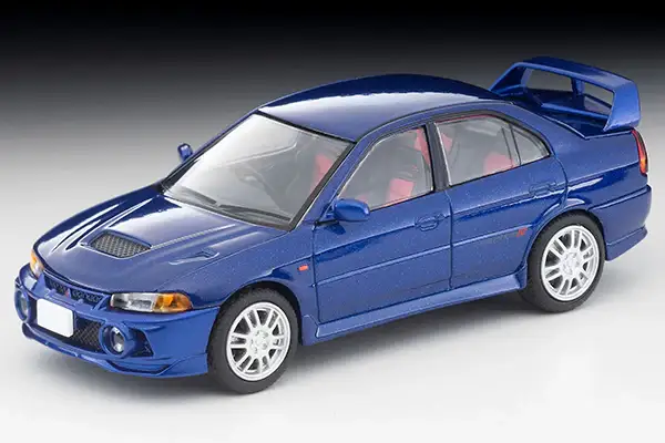 Tomica Limited Vintage Neo LV-N186e Mitsubishi Lancer GSR Evolution IV (Navy Blue)