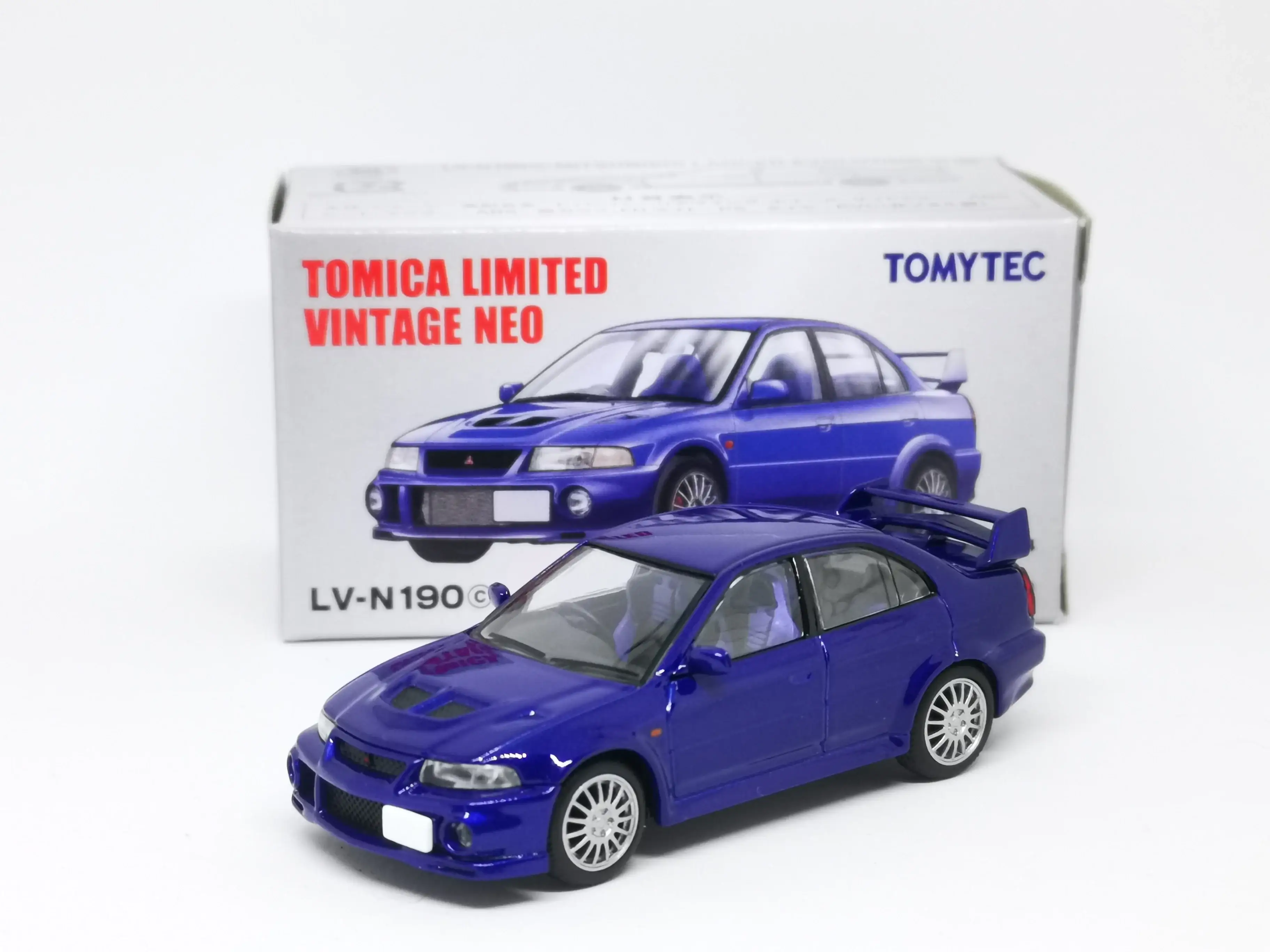 Tomica Limited Vintage Neo LV-N190c Mitsubishi GSR Evolution VI - Image 3