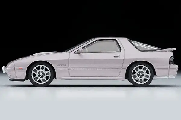 Tomica Limited Vintage Neo LV-N192h Mazda Savanna RX-7 GT-X (Winning Silver M) 1989 - Image 3