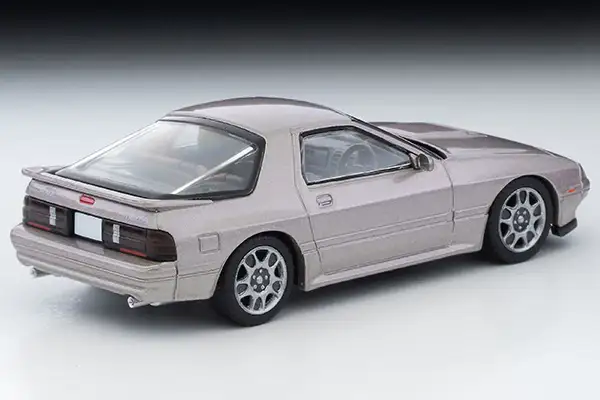 Tomica Limited Vintage Neo LV-N192h Mazda Savanna RX-7 GT-X (Winning Silver M) 1989 - Image 4