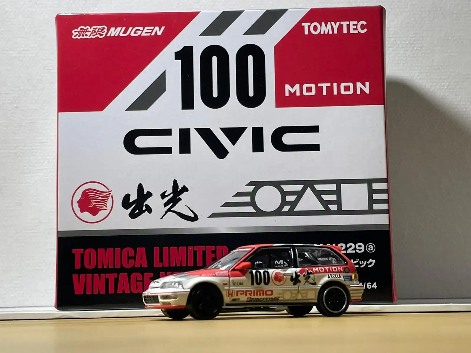 Tomica Limited Vintage Neo LV-N229a Idemitsu MOTION Infinite Civic