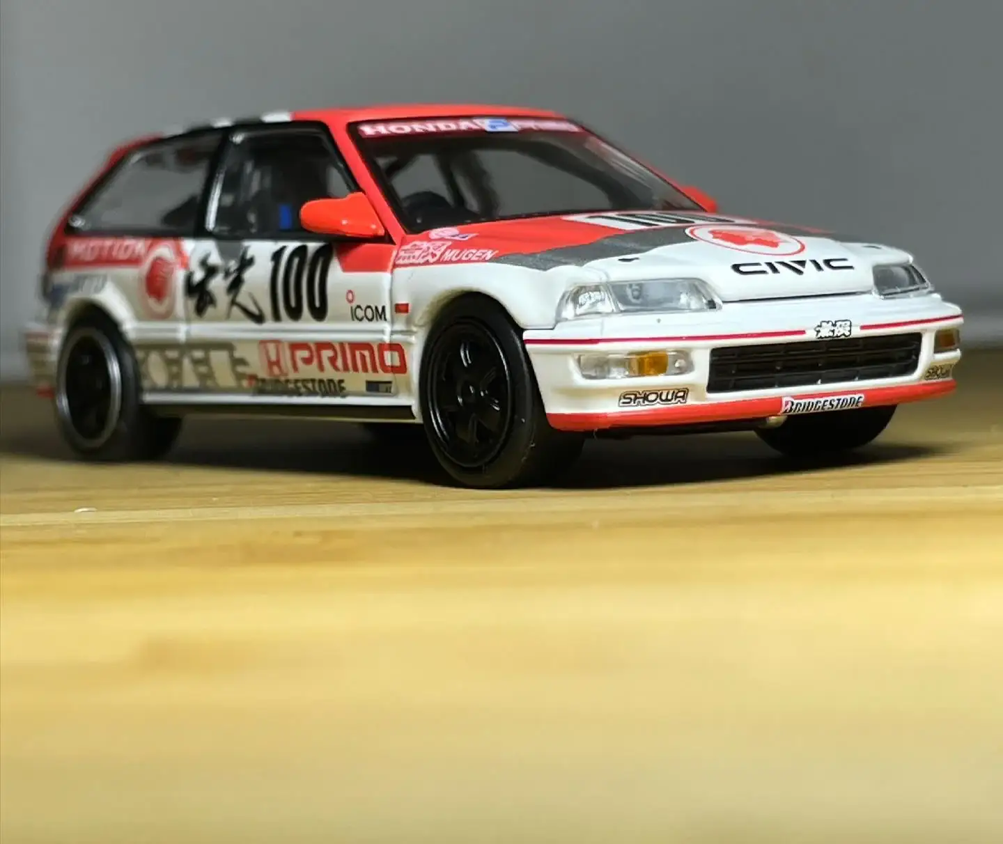 Tomica Limited Vintage Neo LV-N229a Idemitsu MOTION Infinite Civic - Image 3