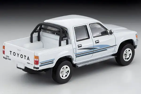 Tomica Limited Vintage Neo
LV-N256b TOYOTA HILUX 4WD PICKUP DOUBLE CAB SSR (WHITE) 91 - Image 2